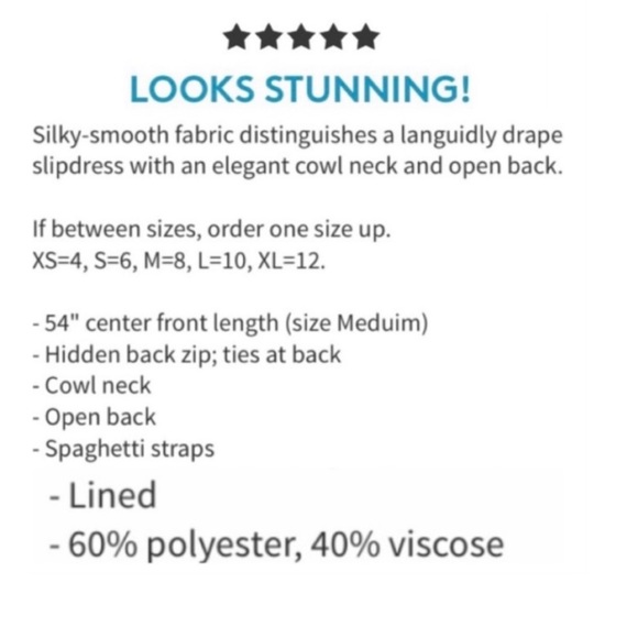 😊Bardot 🌟Black Iris Drape Slipdress M - Picture 3 of 15